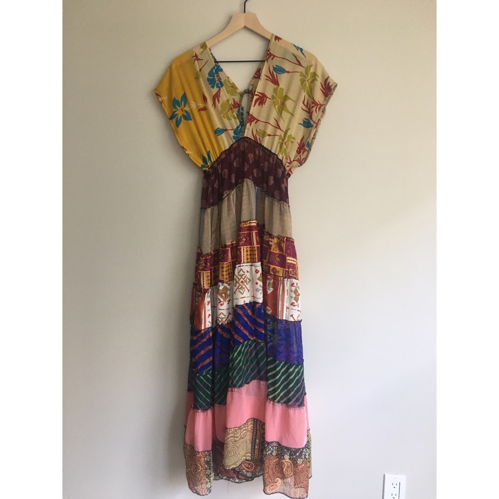 Multi pattern dress!